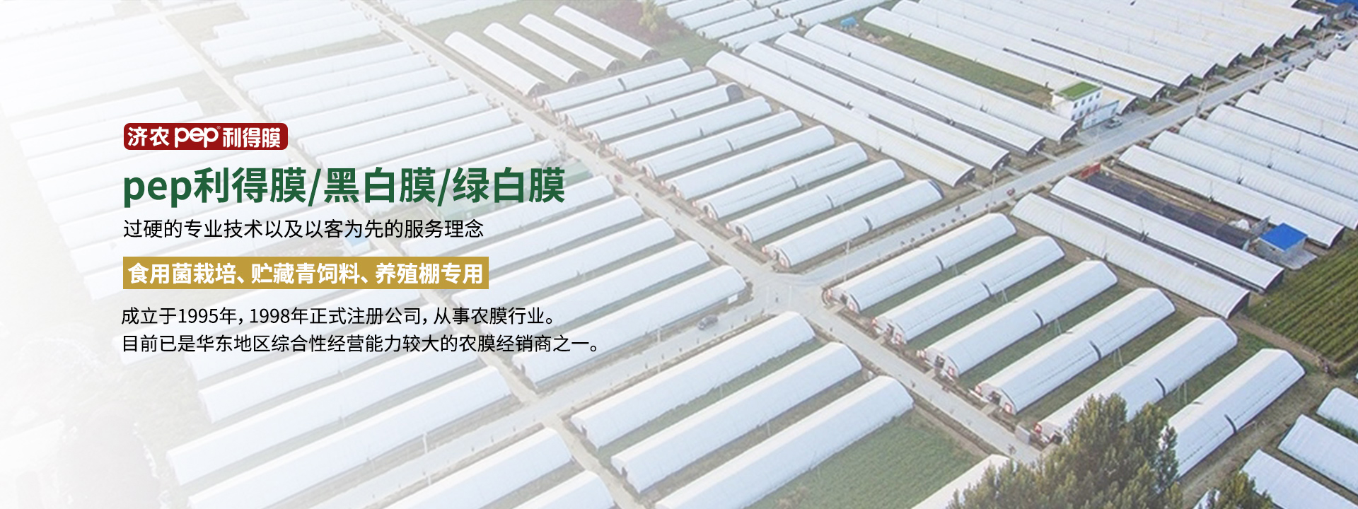 綠白膜、pep利得膜